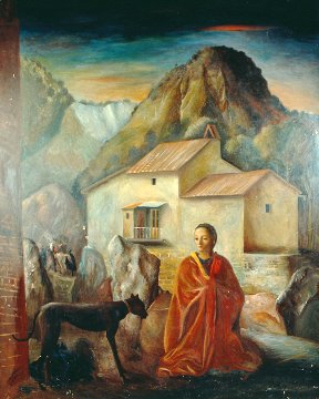 Composizione (La protettrice degli animali), 1938